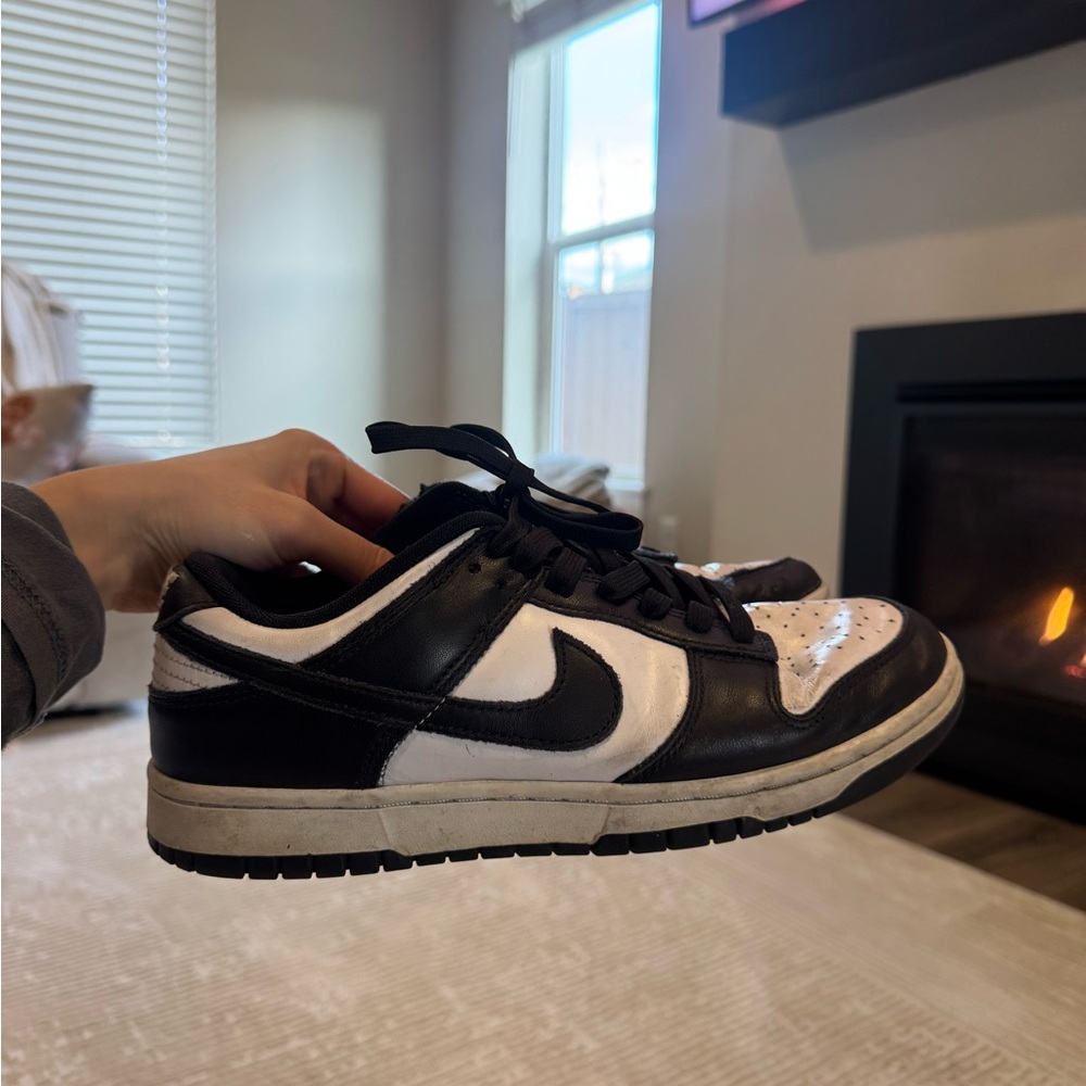Nike Black and White Low-Top Sneakers